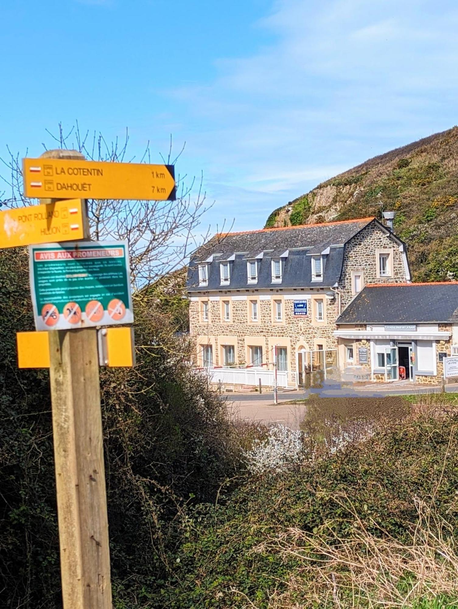 Appart Vue Mer-Au Pied Du Chemin De Randonnee " Bassan" Planguenoual Exteriér fotografie